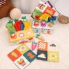 Giocattoli per Bambini 0-12 Mesi Scatola di Fazzoletti Giocattolo Ravanello Estraibile Giochi per Bambini Piccoli Giocattoli per Abilità Motorie Fini Giocattolo Sensoriale per l'Apprendimento Precoce Montessori