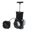 Manual Control 3 Inch Campers Trailer Waste Valves High Strength Plastic Construction Leak Proof Design For Outdoor Use