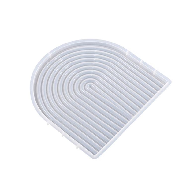 Resin Tray Mold Silicone Coasters Mold for Cup Mat Home Decor Jewelry Box Mold