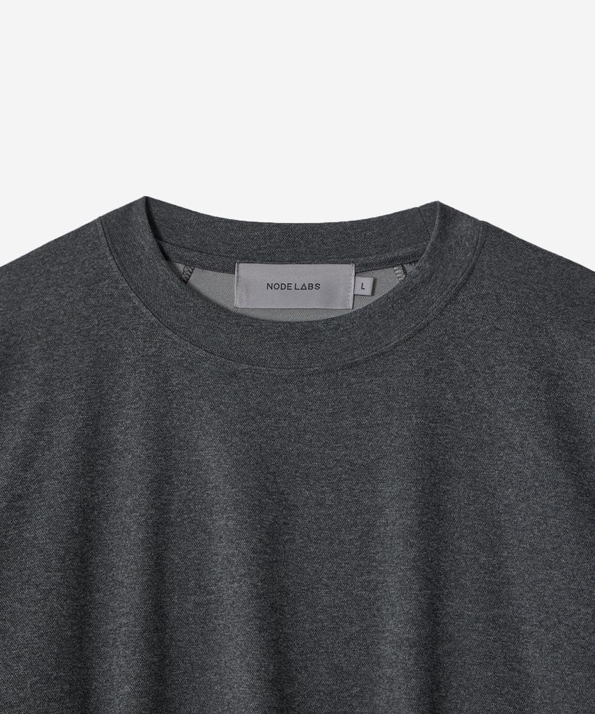 NODE LABS Dev:3 Waffle Long Sleeve T-Shirt_Gray