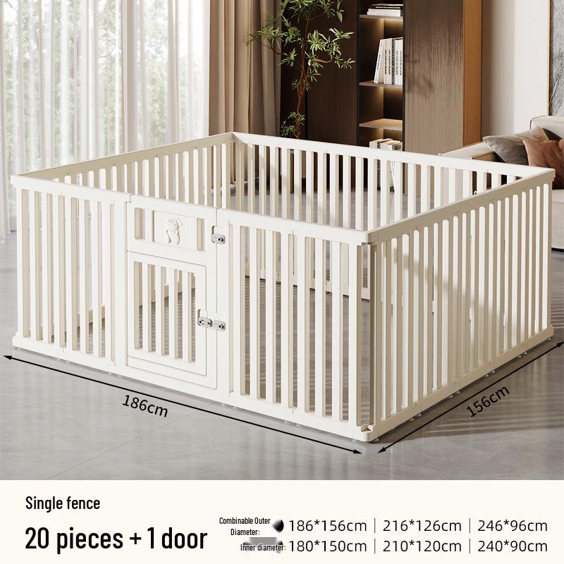 Little Tiger Tagor Minimalist Indoor Pet Fence: 75CM Isolation Barrier for Medium and Small Dogs