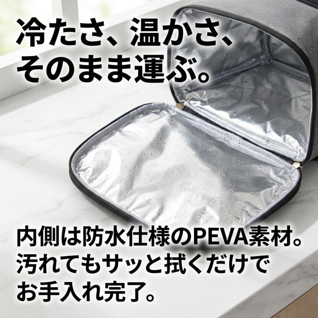 [Fuji-cellar] Lightweight Cooler Backpack (approx. 380g), Insulated, Oxford Fabric, for Outdoor Activities and Leisure, Hands-Free (Black)