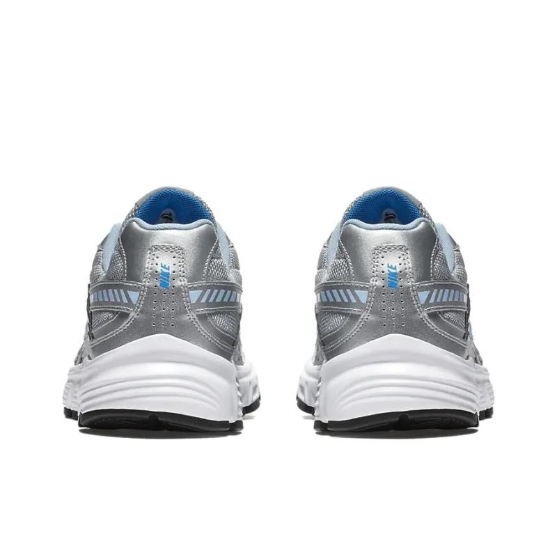 Nike Silver Blue Fashion Breathable Retro Comfortable Shock Absorption Casual Shoes Unisex sneaker 394053-00L