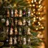 Regalo di Natale per Proprietari di Animali Domestici Calendario dell'Avvento a Tema 2026, Conto alla Rovescia di 24 Giorni con Set Unico Pz Mini Ornamenti 3D Gatto Cane, Regali per le Feste Casa