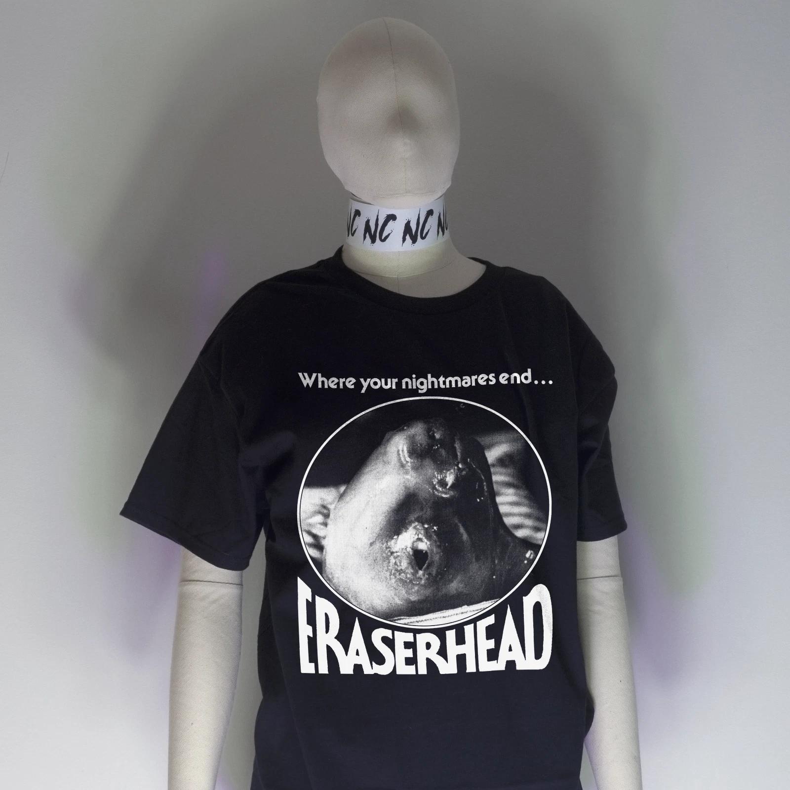Футболка ERASERHEAD BABY | Дэвид Линч Твин Пикс Шоссе в никуда Синий бархат M