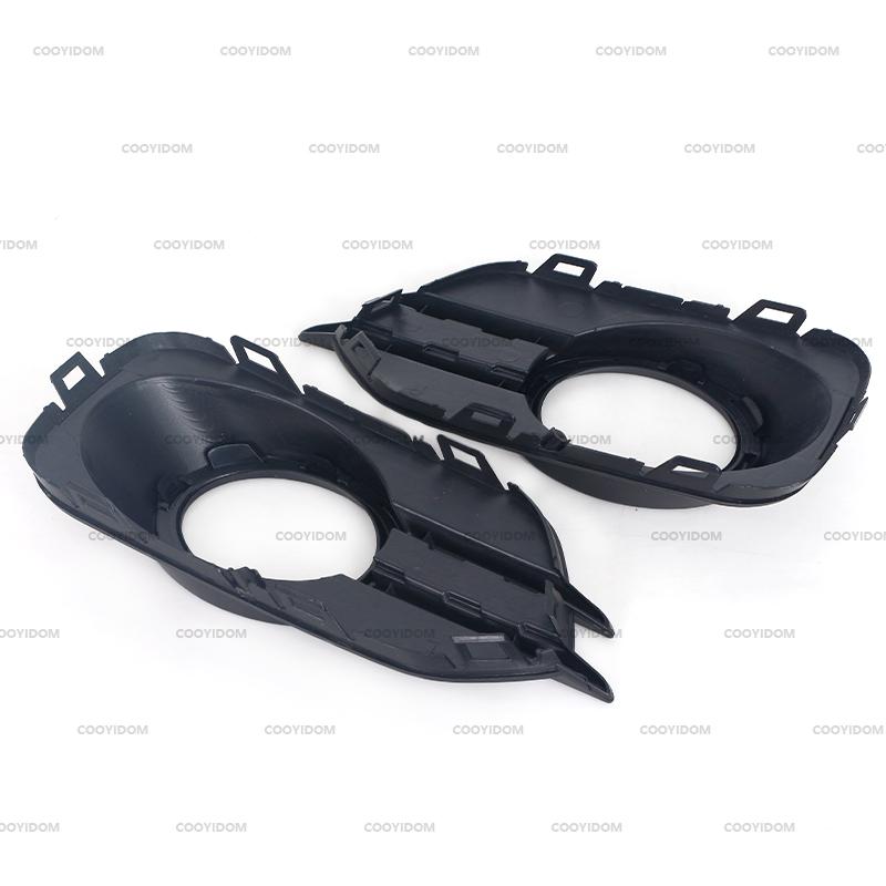 For VW Tiguan 2012 2013 2014 2015 2016 2017 2018 US Version Front Bumper Fog Light Lamp Cover Frame Grille 5N0853665J 5N0853666J