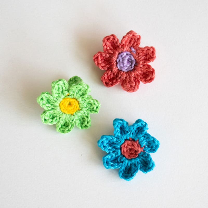 MERRYMOTIVE Summer Knit flower ring (3colors)