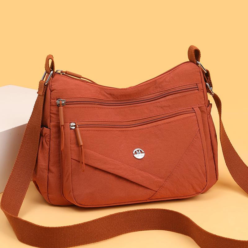 Large Capacity Crossbody Bag Waterproof Large Capacity Shoulder Bag Nylon Mother Bag