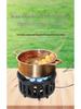 Nine-Head Portable Outdoor Gas Stove for Camping and Picnics