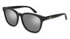Saulesbrilles Unisex Asian Fit GG0232SK 002 [Gucci] Melnas/Pelēkas (Spogulis)
