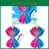 Koi Fish Kites Outdoor Large Fish Kite With Grid Fabric Material For Family Fun