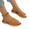 New summer flat bottom one word outside wear light and comfortable fish mouth beach sandals women