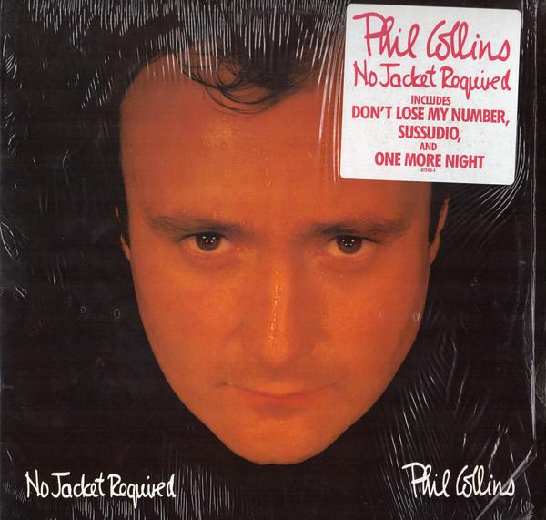 

LP Record PHIL COLLINS - No Jacket Required 812401E Atlantic US Rock Used