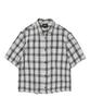 Seuweideu Check Short Sleeve Shirt [White]