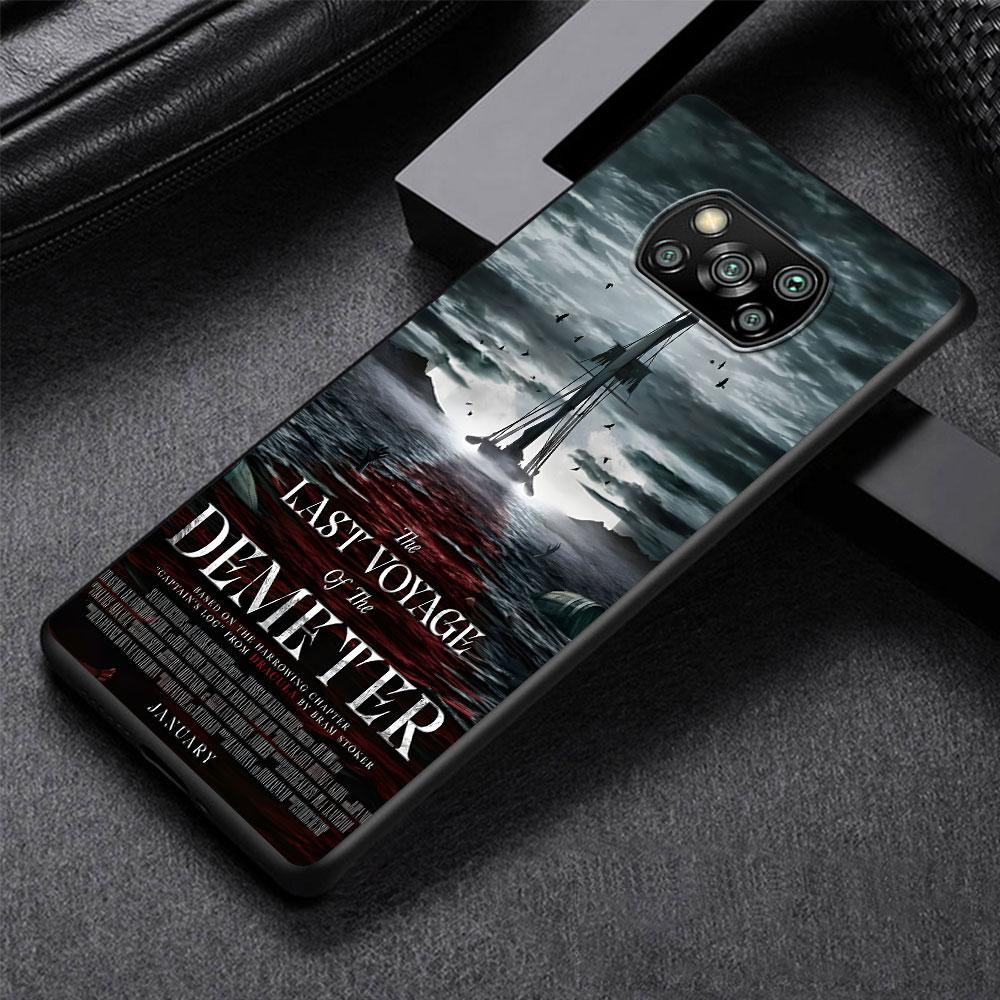 Poslední plavba Demeter Pouzdro pro Xiaomi Poco M5s X3 NFC X5 F3 M4 M3 Pro Černý silikonový měkký kryt na telefon Coque