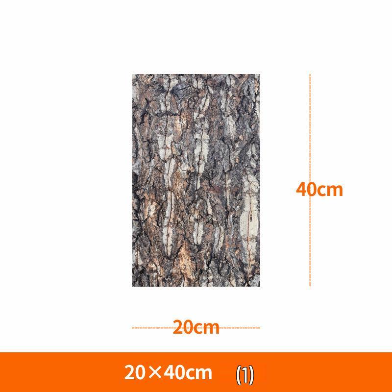 Natural Champagne Cork Bark Decoration Panel for Reptile Hiding & Aquascaping