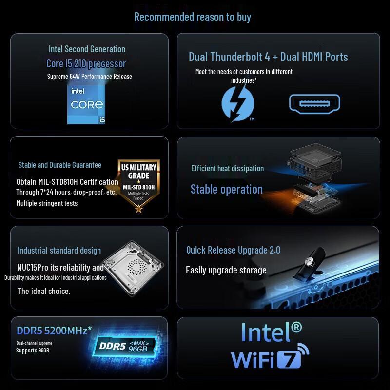 ASUS NUC15 Pro Mini PC (CN version)