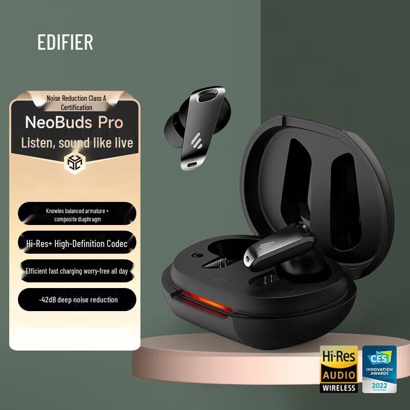 

EDIFIER NeoBuds Pro True Wireless Noise-Cancelling Earbuds