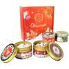 Christmas Scented Candle Gift Set - Soy Wax Aromatherapy Candles for Holiday Parties and Home Decor