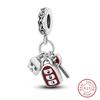 925 Silver Motorcycle Sports Car Bicycle Charms Pendents Fit Qikaola Original Bracelets Fine DIY Birthday Jewelry Gifts