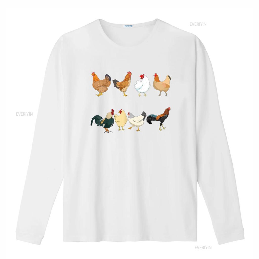 T-shirt Poulets Amateurs de Poulets Propriétaires Éleveurs s vintage Lavé mode Haut Pour le Quotidien Élégant homme Confortable