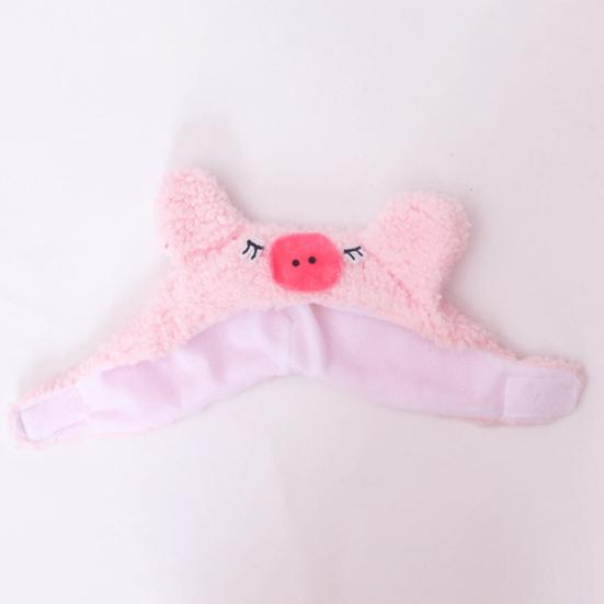 Tvar Kreslený Plyšový Suchý zip Jednobarevný Ultralehký Rozkošný Vzhled Kočka Pes Klobouk