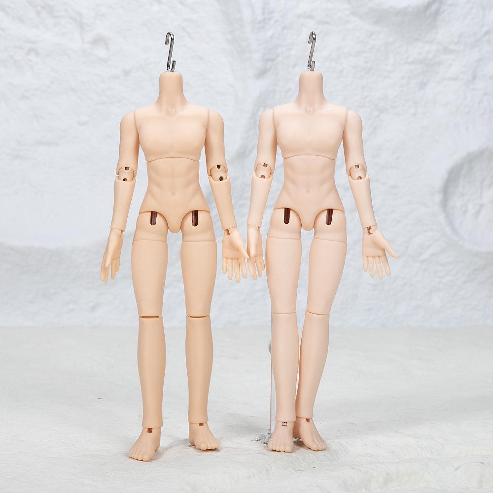 14cm Bjd S Hook Neck Card Body Doll Threading Rope 1/12 Bjd Doll Suti For Ob11, P10, Ymy, 1/12 Bjd Doll Head
