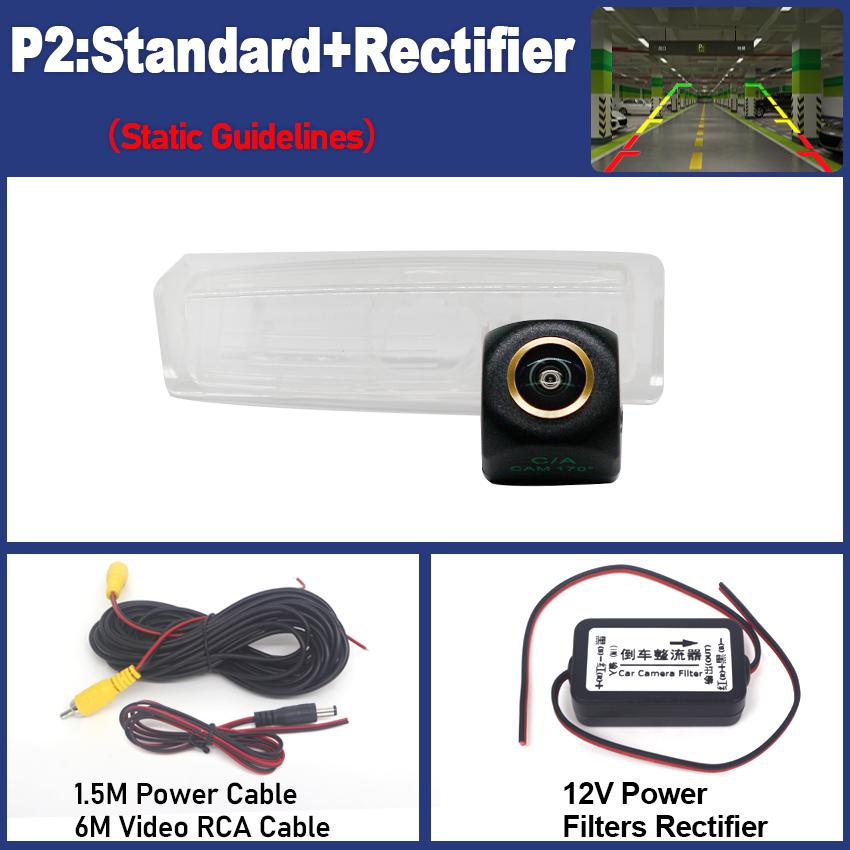 

HD камера заднего вида с ночным видением для Toyota Aurion Camry XV40 2007~2013 CCD номерной знак камера с золотым объективом Fisheye Golden Camera