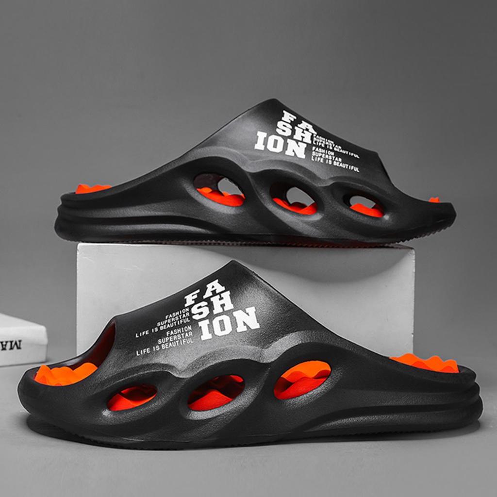 Herrenmode Massage-Slipper Indoor/Outdoor-Sandalen Strand-Flip-Flop Dicke Sohle Herren-Pantoletten Sommer Rutschfest Herren-Duschslipper