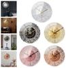 Acrylic Islamic Wall Clock 30cm Muslim Non-Ticking Battery Operated Seconds