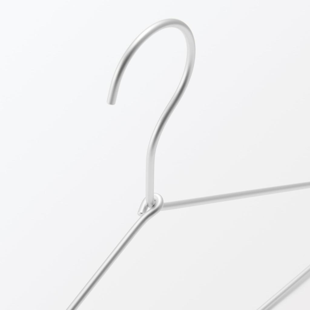 MUJI Aluminum Laundry Hanger Set of 3 (MAF60A0S)