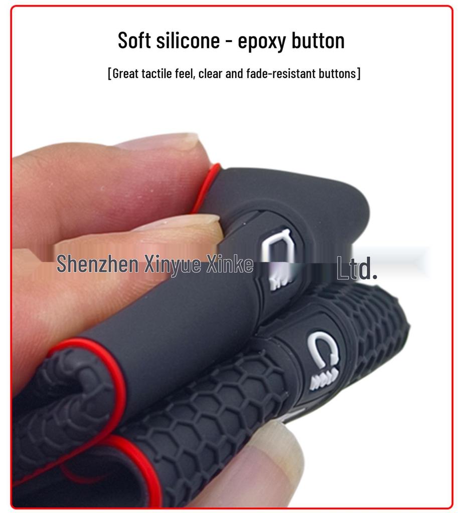 Silikon-Schutzhülle für 2023-2026 Kia K5 Telluride 6-Tasten-Fernbedienung mit Wabenmuster