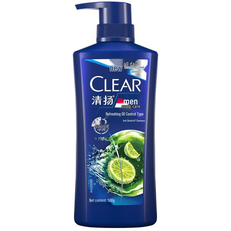 Clear Men s Lime Mint Refreshing Anti-Dandruff & Oil Control Shampoo