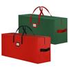 Christmas Tree Storage Bag Large Size Tree Bag With Solid Handle Ornament Storage Box Dust-Proof Christmas tree storage bag