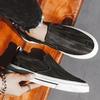 Fashion Men's Fashion Trend Shallow Mouth Casual Single Shoes 2025 Spring New Comfortable Versatile Non Slip Niche Slip On Flat Sneakers