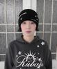 RUBATI Hand-Stitched Beanie_Black