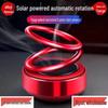 Dual-Ring Solar Car Aromatherapy Spinner Ornament