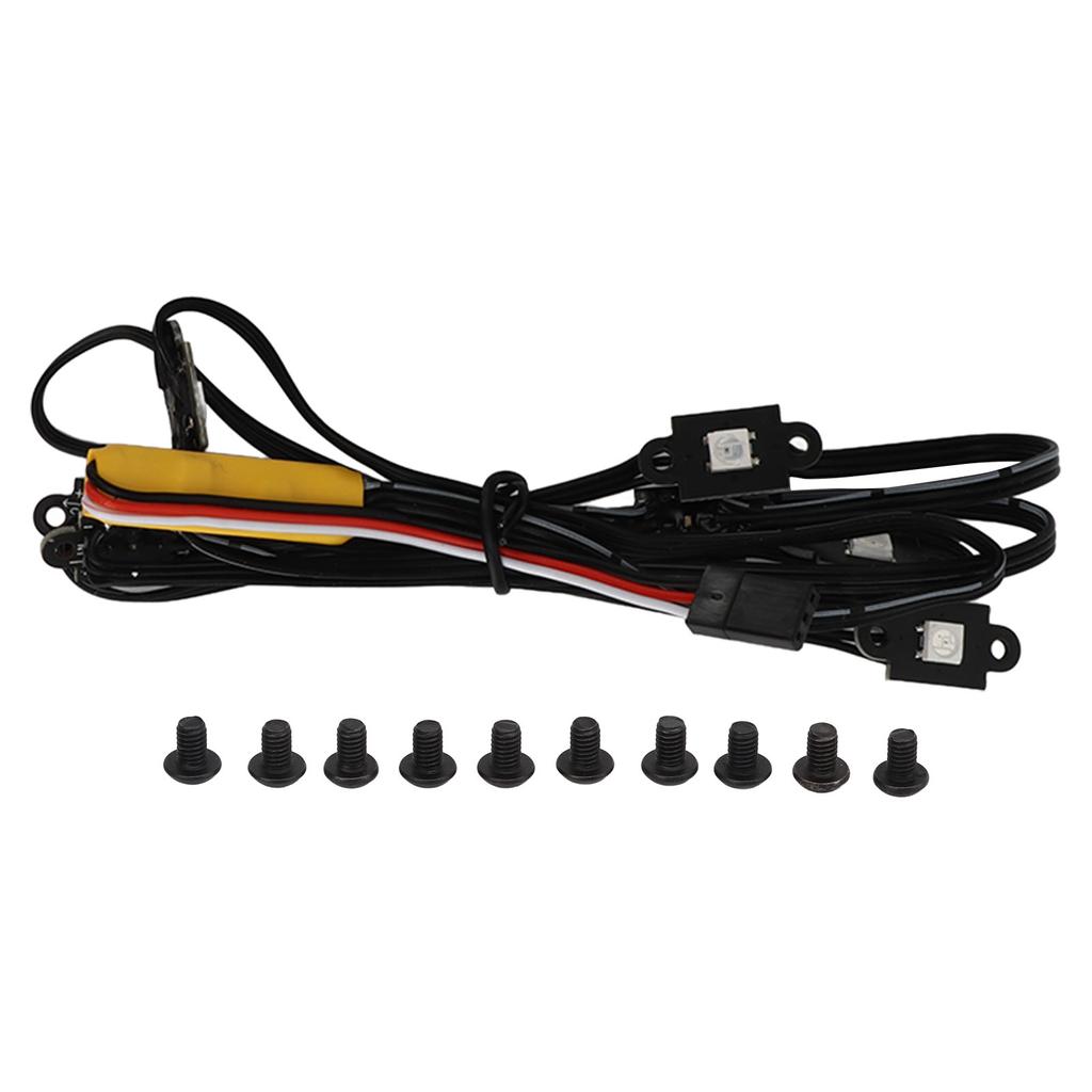 RC Car Chassis LED Light Colorful Chassis Underbody LED Lamp for 110 RC Crawler Cars 6?10V