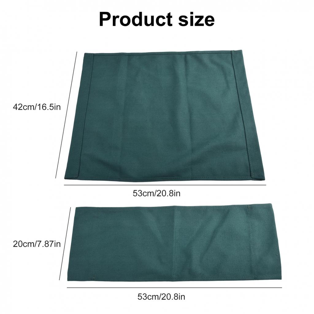 Chair Cover 2pcs Home Decoration Outdoor Stool Protector Replacement Kit