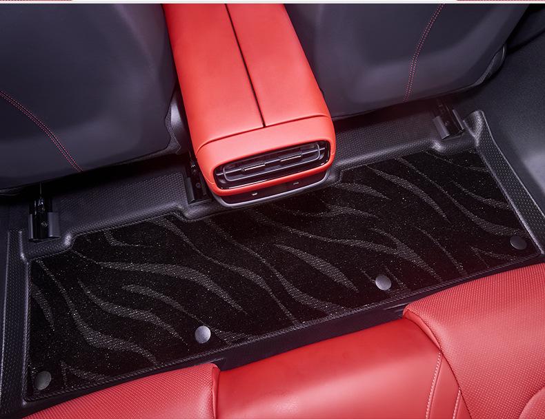 Changan CS75/CS55/Yidong PLUS 360° TPE Galaxy Car Floor Mats: Wear-Resistant & Durable.