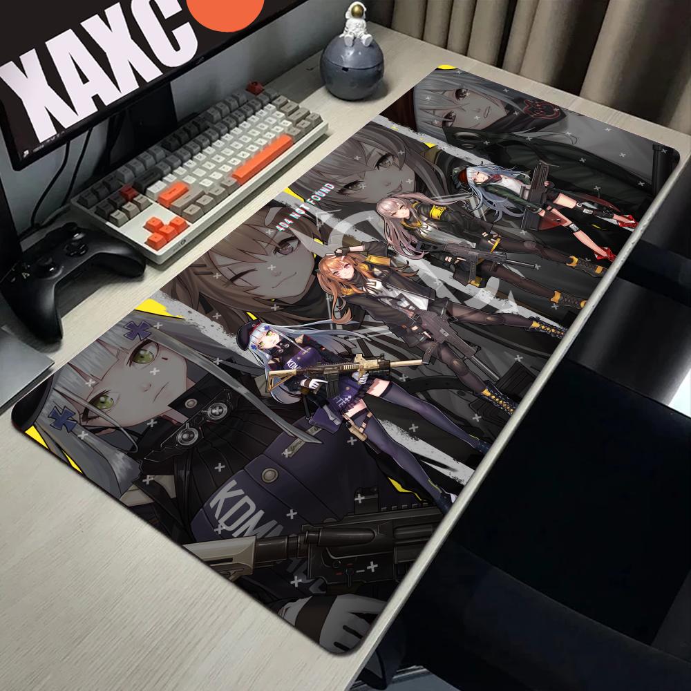 Ump GGirls Frontline Mousepad Large Gaming Mouse Pad LockEdge Thickened Computer Keyboard Table Desk Mat