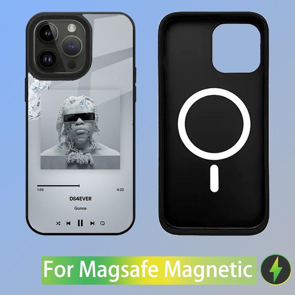 Rapper Gunna DS4Ever Phone Case For iPhone 15,14,13,12,11,Plus,Pro,Max Mini Magsafe Magnetic Wireless Charging