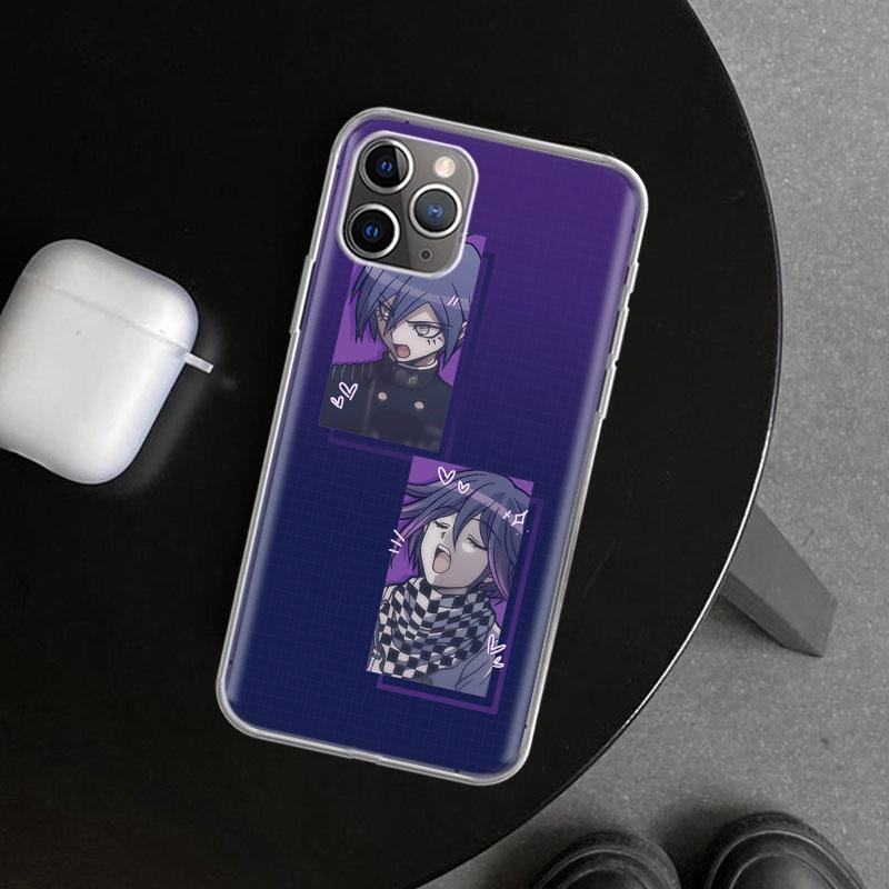 Danganronpa Kokichi Ouma Phone Case Cover for iPhone 11 12 13 Mini 14 15 Plus 16 Pro Max 17 Air 7 8 + SE Art Customized Fundas 1