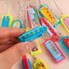 Children's Cartoon Mini Harmonica Necklace 4 Holes 4 Notes Music Toy - Boys & Girls Birthday Party School Christmas Gift