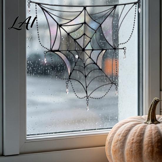 Decorative Static Clings Halloween Ghost Flower/Ghost/Spider Web Window Stickers Waterproof PVC Clings Holiday Party Supplies Removable Decals