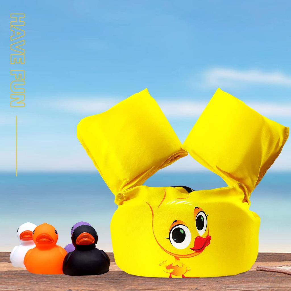Manches de Maillot de Bain Flottantes en Mousse Souple Conception de Sécurité Réglable Piscine d'Entraînement de Natation Flottant & Jeux d'Eau Sûr Amusant Eau