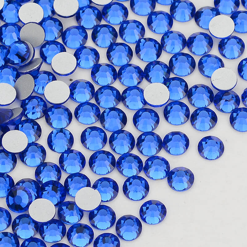 High Quality Non Hotfix Rhinestone Diamond Strass Flatback Glass Crystal Rhinestones Bulk for Cloth DIY Crafts
