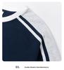 Herren Trendy Patchwork Kurzarm T-Shirt - Schwerer Stoff Rundhals Sommerbekleidung