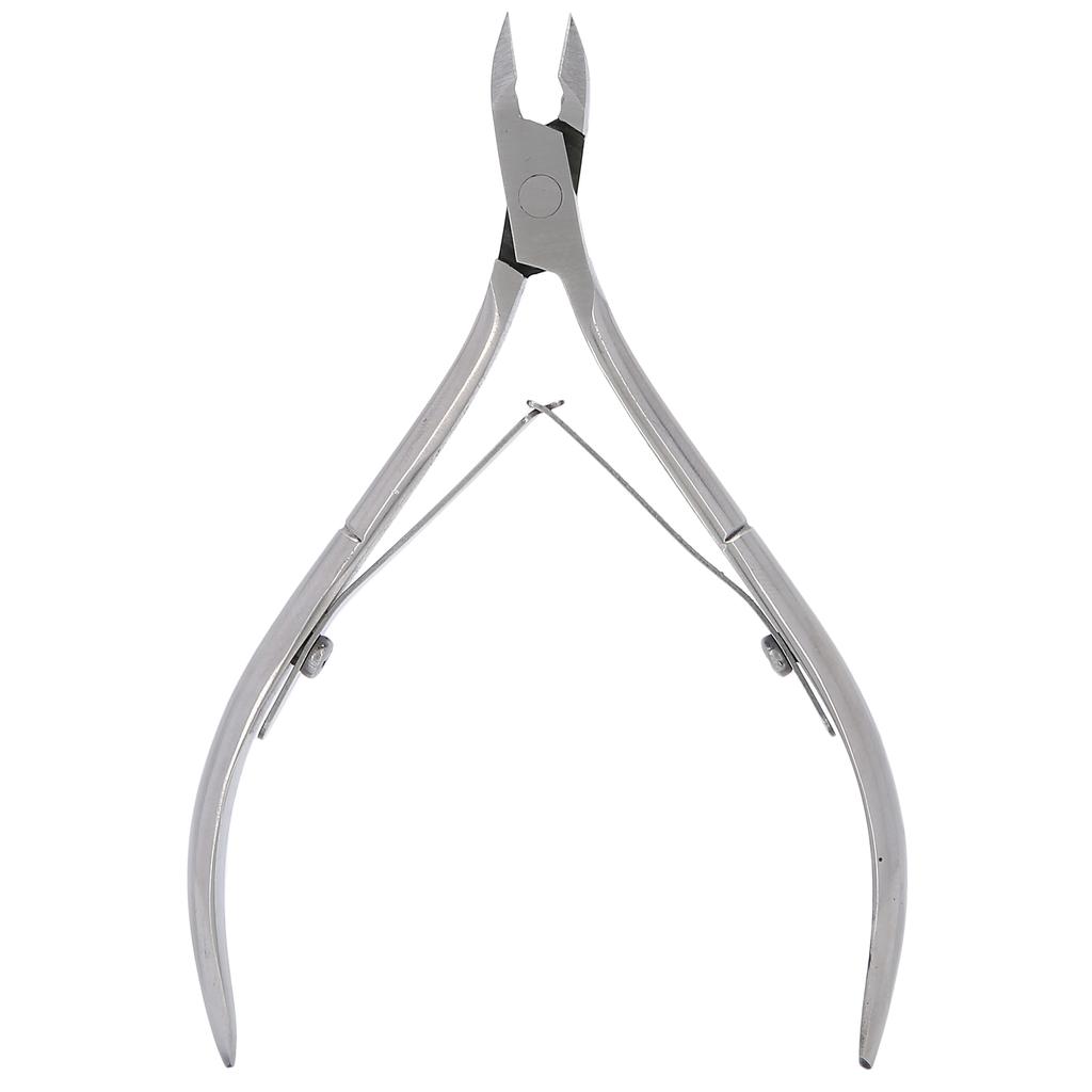 Nail Cuticle Nippers Stainless Steel Dead Skin Scissors Pliers Pedicure Manicure ToolSilver