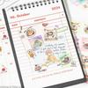 2Style 20Pcs/bag Colorful Time PET Cut Film Sticker Book DIY Handbook Scrapbook Photo Frame Envelope Phone Case